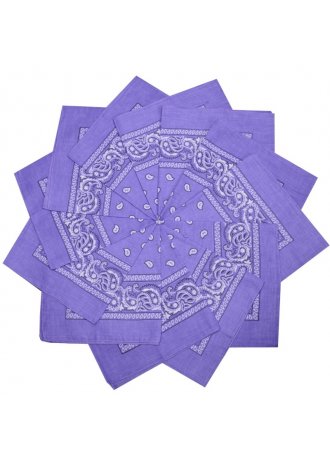 Кърпа за глава бандана Bandana в лилав цвят