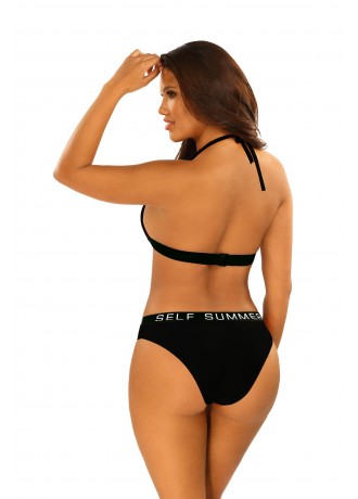 Черен бански от две части MIAMI