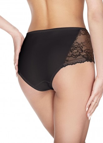 Magnolie 068 бикини с дантела, черни